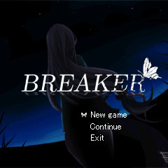 BREAKERのイメージ-タイトル画面