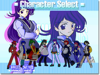 �L�����N�^�[�I�����