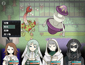 Diemiのゲーム画面