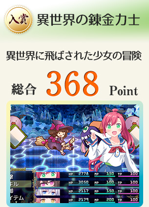 【入賞】異世界の錬金力士(異世界に飛ばされた女の子が冒険するお話)総合368Point