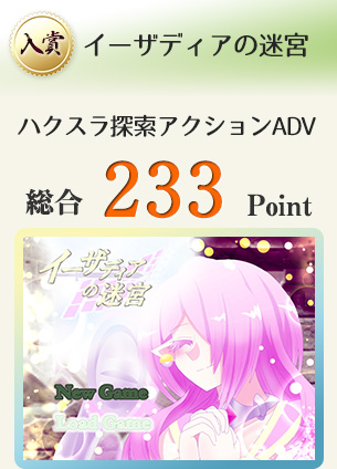 【入賞】イーザディアの迷宮(ハクスラ要素のあるアクションアドベンチャー)総合233Point