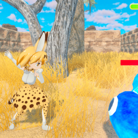 けものフレンズ Cellien May Cryのイメージ-ザコセルリアンとの戦闘