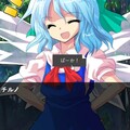 チルノの好感度を9にするゲームのイメージ